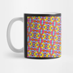 90's Colors Geometric Funk Mug